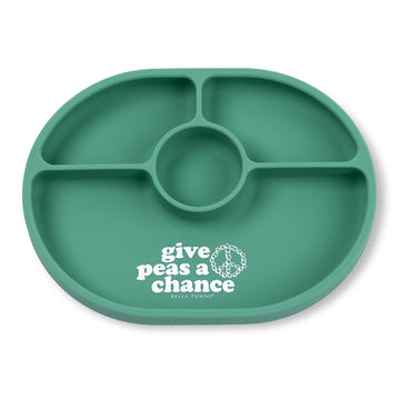 Bella Tunno Silicone Suction Plate - Silicone Baby Plates And Toddler Plates With Suction Bottom To Help Eliminate Spills, Bpa F