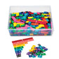 hand2mind Plastic Rainbow Fraction Tiles, Montessori Math Materials, Fraction Manipulatives, Unit Fraction, Fraction Bars Math M