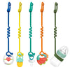 Baby Toy Strap - Keep Your Baby'S Toys And Sippy Cups Secure With Toy Straps And Sippy Cup Strap, 5 Pack Adjustable Silicone Str