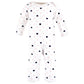 Hudson Baby Unisex Baby Cotton Coveralls, Girl-Daddy Pink Navy, 0-3 Months