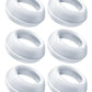 Replacement Baby Bottle Nipple Ring Collars for Philips Avent Natural & Glass Natural Baby Bottles, Not for Avent Anti-Colic Bot