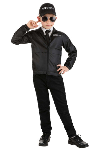 Fun Costumes Kid'S Security Costume For Boys, For Halloween Or Dress Up Party X-Large