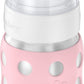 Lifefactory 8-Ounce Stainless-Steel Vacuum-Insulated Wide-Neck Baby Bottle With Sippy Nipple, Desert Rose (Ls2251Wdr4)