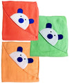First Kick Baby Blankets Newborn Combo Pack of Rainbow A/C Blanket for Baby Wrapper Durable Polyester for Baby Boys and Baby Gir