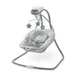 Graco Simple Sway Baby Swing, Side-to-Side Motion, Infant Swing with 6 Speeds, Vibration, Ivy