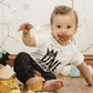 Bump And Beyond Designs Baby-Boys First Birthday Outfit, Mr. One-Derful Apparel Black, 12-18 Months, Short Sleeve