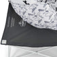 Regalo My Cot Pal Extra Long Portable Toddler Bed - Eye Lashes, White, Small Single