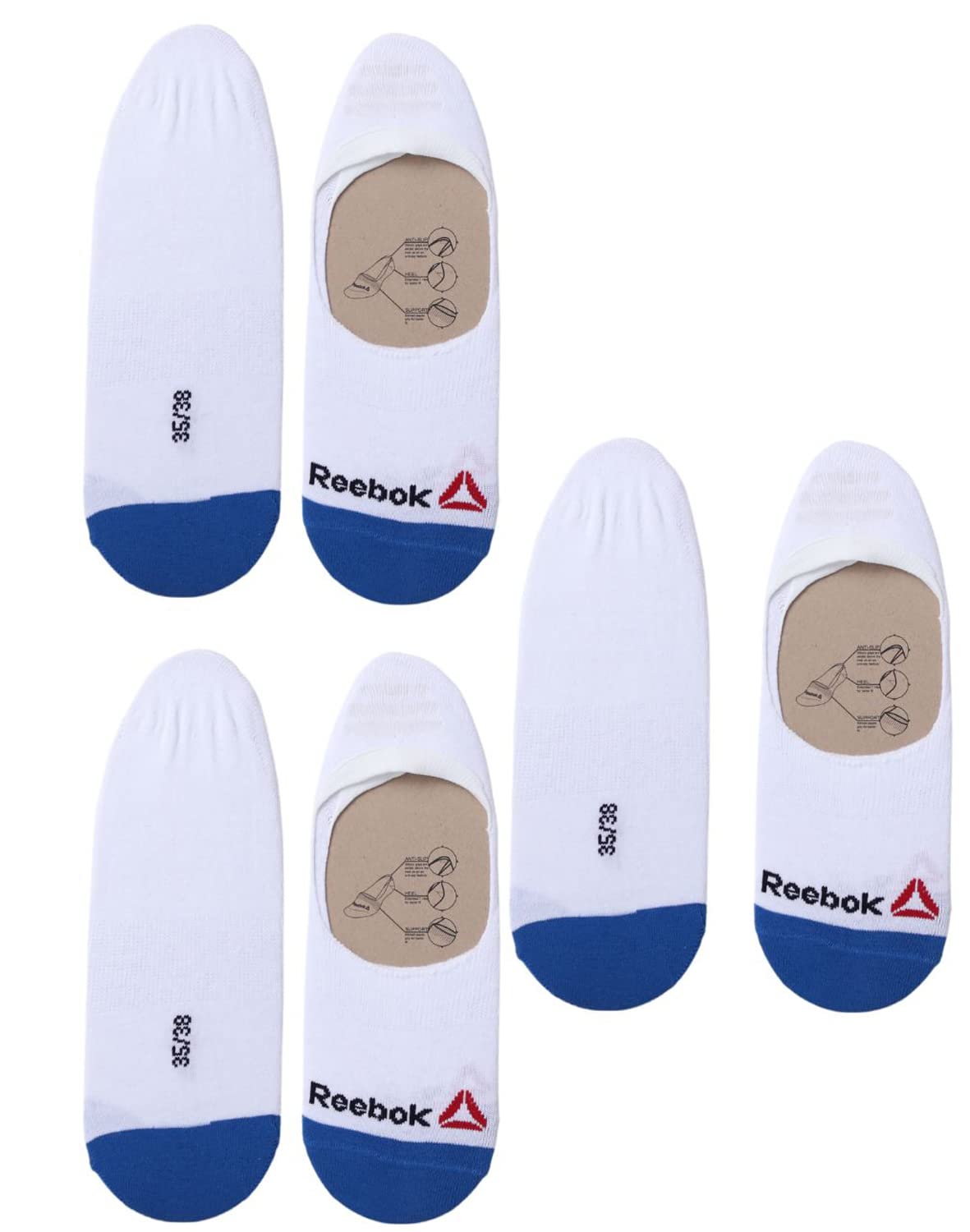 Reebok Unisex Cotton Towel Modern Ankle Socks And Spenca Cotton Black Helmet Bandana (Pack Of 3, Multicolour)