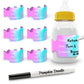 Pumpkin Doodle The Original Write and Reuse Baby Bottle Labels for Daycare