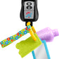 Fisher-Price Baby Travel Toy Laugh & Learn Play & Go Activity Keys with Learning Music, Teether & Mirror for Infants Ages 6+ Mon