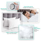 Nestl 4 Pack Toddler Pillow for Sleeping 13 x 18, Small Kids Pillow for Travel, Car, School, Nap, & Toddler Bed, Machine Washabl