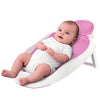 Glotika Baby Bathtub Support For Babies 0-6 Months, Foldable Portable Infant Bathtub, Ergonomic Mesh Baby Bath Tub, Pink