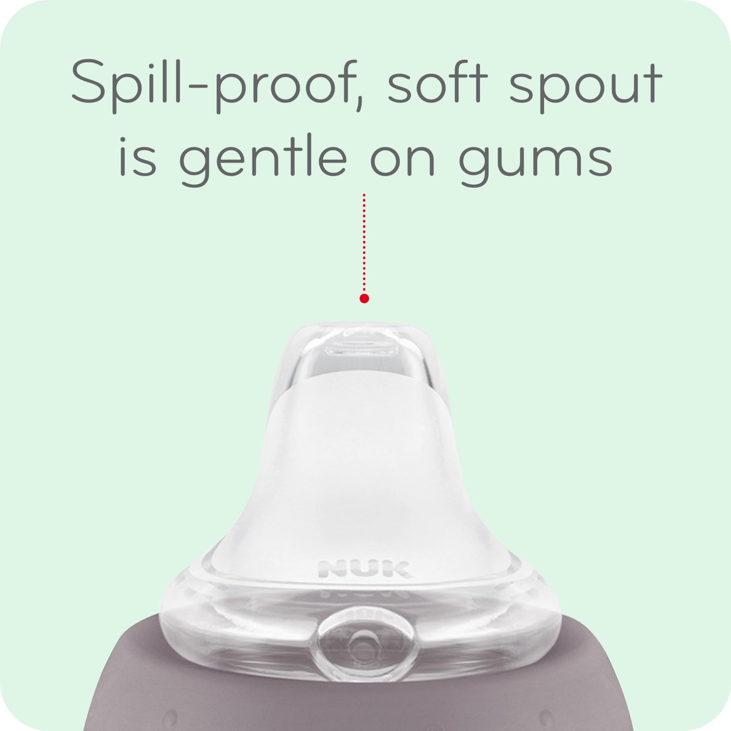 Nuk Smooth Flow Anti Colic Baby Bottle, 5 Oz, 4 Pack, Elephant