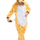 CuteOn Giraffe Onesie Kids Animal Pajamas for Boys Girls Halloween Christmas Costume Height for 110cm