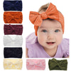 Toptim Baby Bow Headbands Turban Knotted, Girl's Hairbands for Newborn,Toddler and Childrens (8 Pack)