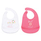 Hudson Baby Unisex Baby Silicone Bibs, Fruitloop, One Size
