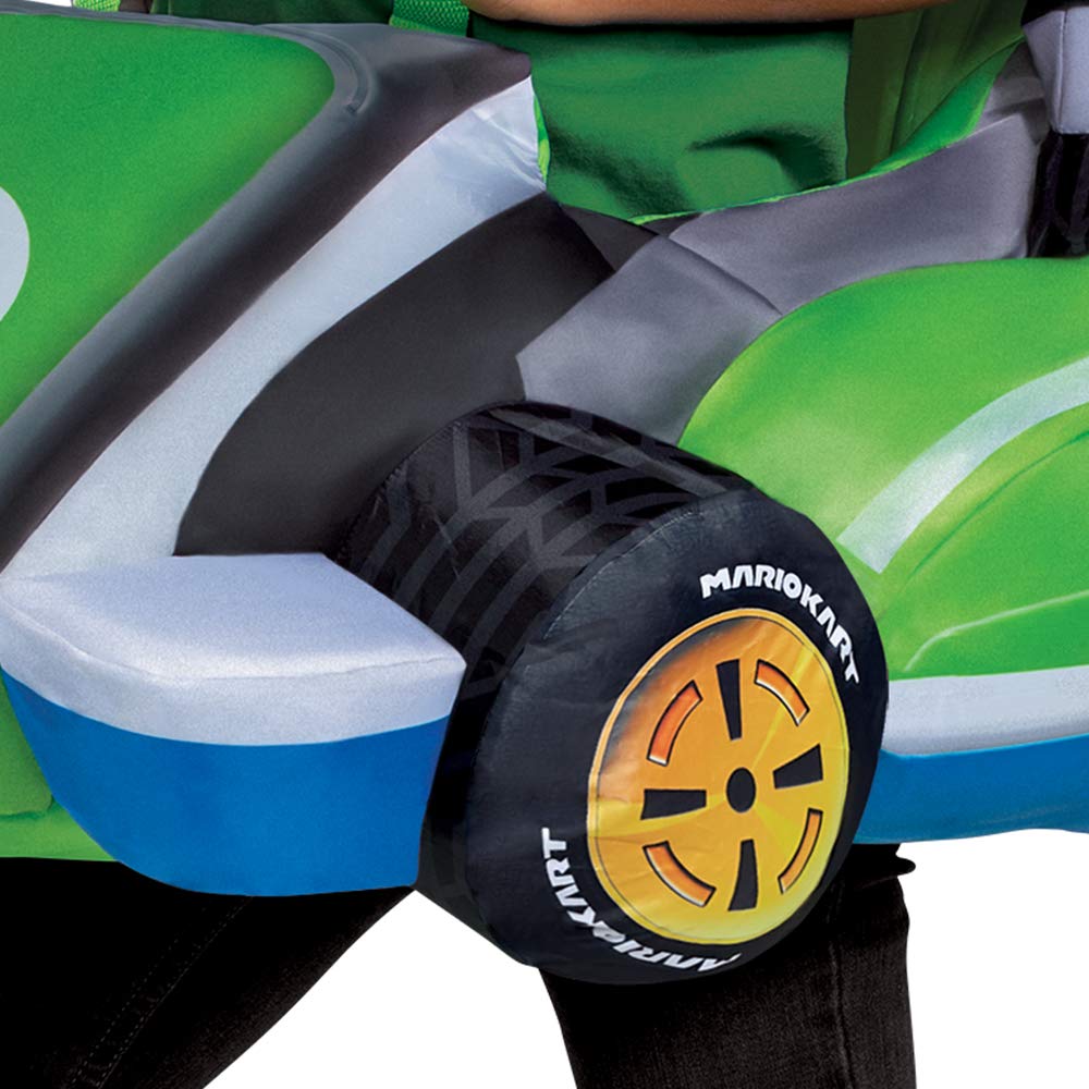 Yoshi Costume Kart, Inflatable Mario Kart Costume Accessory For Kids ...