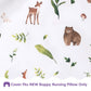 Boppy Nursing Pillow Cover, Neutral Plants And Animals, Single Cover, Easy-On Slipcover With Extra Soft 100% Polyester Microfibe