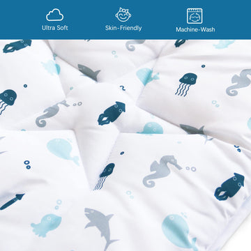 Baby Play Mat For 71'' X 59'' Playpen, Playmat For Babies And Toddlers, Baby Mat For Floor Large & Thick, Non Slip Cushioned Bab