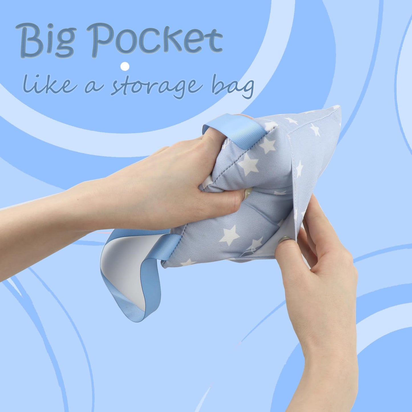 Xunboo Tooth Fairy Pillow With Pocket For Kids Tooth Keepsake Pouch Tooth Fairy Bag On Back Toothfairy Gift For Boys And Girls,