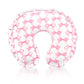 HNHUAMING Ruffle Nursing Pillow Cover, Removable Stetchy Case for Breastfeeding Pillows, Ultra Soft and Breathable Feeding Pillo