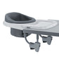 Chicco FastLock 360 Rotating Hook-On High Chair, Portable High Chair for Babies and Toddlers, Sets up in Seconds | Charcoal/Grey