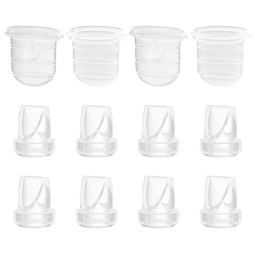 TOVVILD 12PCS M6 Duckbill Valves & Silicone Diaphragm Compatible with Momcozy Mobile Style, Not Original M6 Replacement Parts