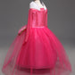 Dreamhigh Sleeping Beauty Princess Party Girls Costume Dress (Pink, 4 Years)