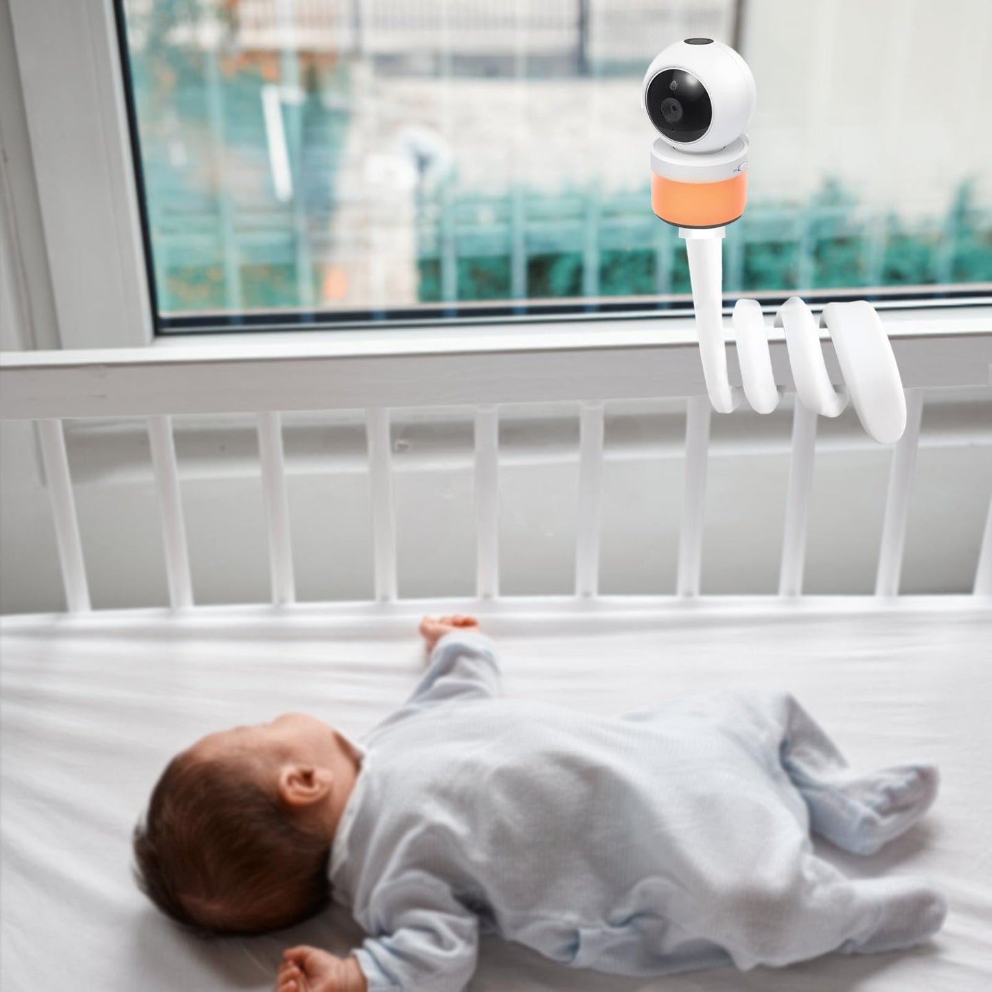 Derebir Flexible Baby Monitor Mount Stand Holder Compatible With Vtech Vm924/ 901/928Hd /5263/5755/5764Hd /7764Hd/5766Hd /5263/B