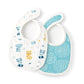 Tidy Sleep Muslin Pure Cotton 3 Layer Baby Bibs, Ultra Soft Skin Friendly Pure Cotton Baby Bibs Assorted Colour (2)