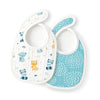 Tidy Sleep Muslin Pure Cotton 3 Layer Baby Bibs, Ultra Soft Skin Friendly Pure Cotton Baby Bibs Assorted Colour (2)