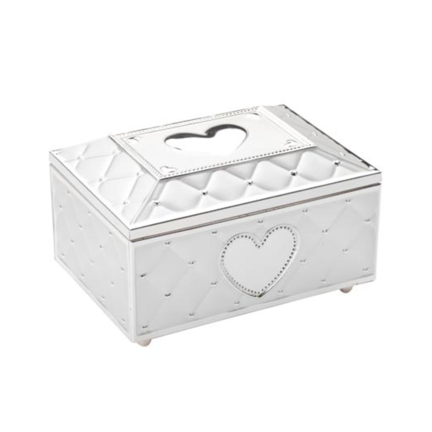 Zilverstad 7419231 Musical Jewellery Box with Ballerina Fr Elise 19.3 x 11.7 cm Silver Plated