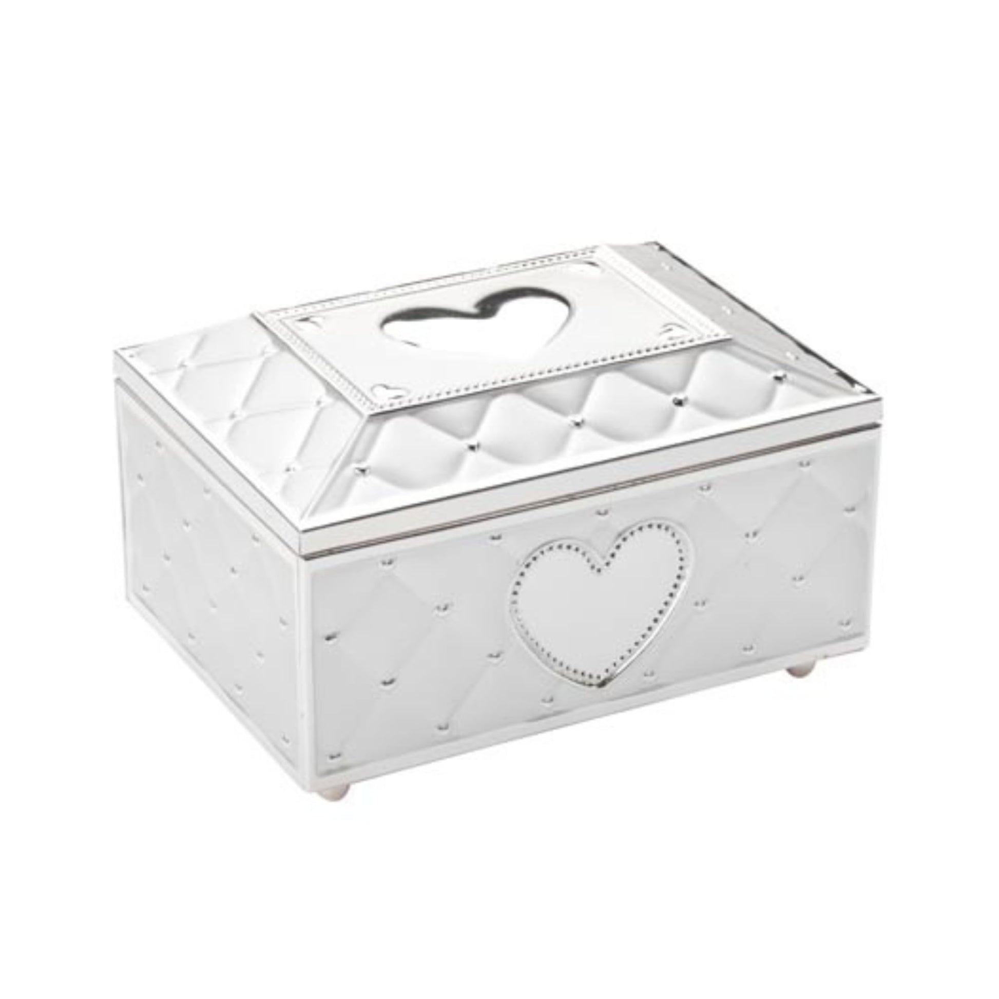 Zilverstad 7419231 Musical Jewellery Box with Ballerina Fr Elise 19.3 x 11.7 cm Silver Plated