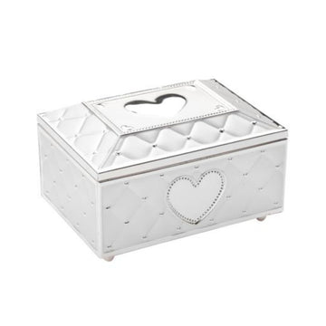 Zilverstad 7419231 Musical Jewellery Box with Ballerina Fr Elise 19.3 x 11.7 cm Silver Plated