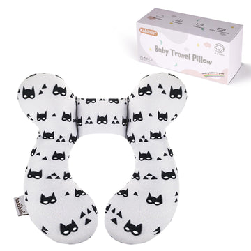 Kakiblin Baby Travel Pillow For Head And Neck, Upgraded Baby Support Pillow, Baby Neck Pillows For Car Seat,Pushchair,Travel, Gr