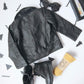 Uniqueone Baby Boys Girls Kids Outfits Spring Autumn Pu Faux Leather Lapel Jacket Oblique Zipper Outerwear Coat Size 6-12 Months