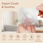 Hydrogel Soothing Gel Pads For Breastfeeding: Breast Pads Reusable For Instant Pain Relief | Provides Cooling Effect | Healing N