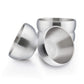 Haware Heavy 18/8(304) Stainless Steel Bowls(Double Walled), 12 Oz Kids Toddlers Feeding/Soup/Snacks Bowls, Unbreakable And Dish