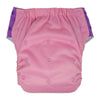 Hybrid Cloth Diaper - Reusable Training Pants, Swim Diaper, Special Needs Briefs, Fits From Baby Up To 10 Years (Size 2, Pink/Pu