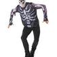 Rubies Fortnite Skull Trooper Teen Costume Top & Hood - 13-14 yrs Black