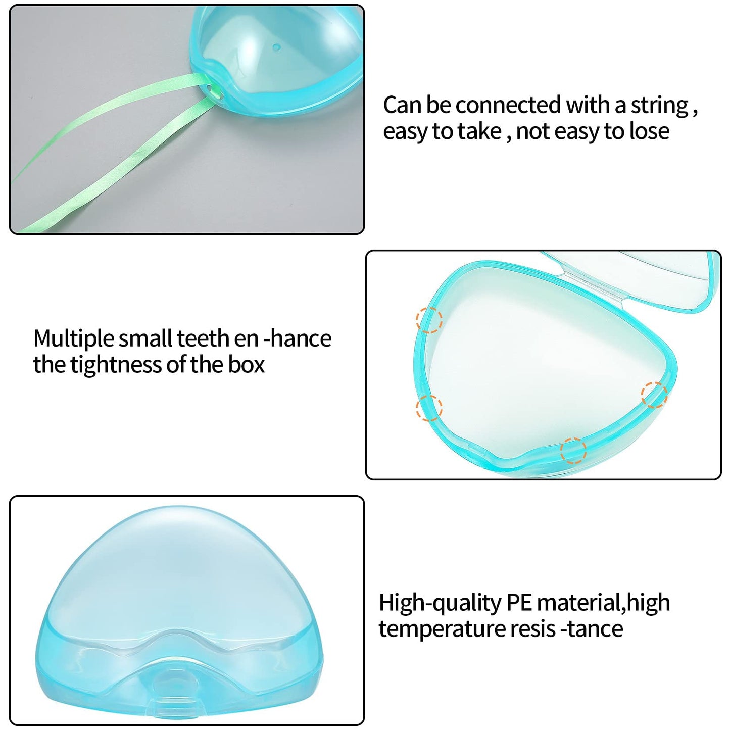 Pacifier Case, 6 Pcs Pacifier Holder Cases, Pacifier Box, Baby Pacifier Case Holder Container Boxes For Pacifier Accessories, Pa