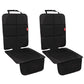 Morrols Car Seat Protector, 2 Pack Carseat Protector With Thickest Padding, Baby/Pets For Child Car Seat-Mesh Pockets-Waterproof