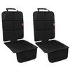 Morrols Car Seat Protector, 2 Pack Carseat Protector With Thickest Padding, Baby/Pets For Child Car Seat-Mesh Pockets-Waterproof