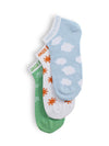 Jack & Jones Men Self Design Cotton Blend Multicolor Ankle Length Socks(Pack Of 3)
