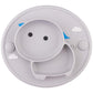 Baby Silicone Plate, Toddler Suction Plates Mini Plate Placemat For Kids And Infants Self Feeding, Bpa Free, Microwave & Dishwas