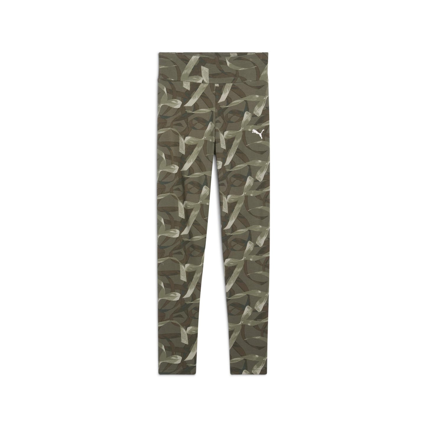 PUMA , Girls, BOWTIQUE AOP Leggings, Loden Green, 1314Y (63222181)