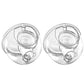 Pdfans Wearable Breast Pump Parts Milk Collector Cup Flange 24Mm Compatible With Momcozy/Tsrete S9/S10/S12 Breast Pump Replaceme