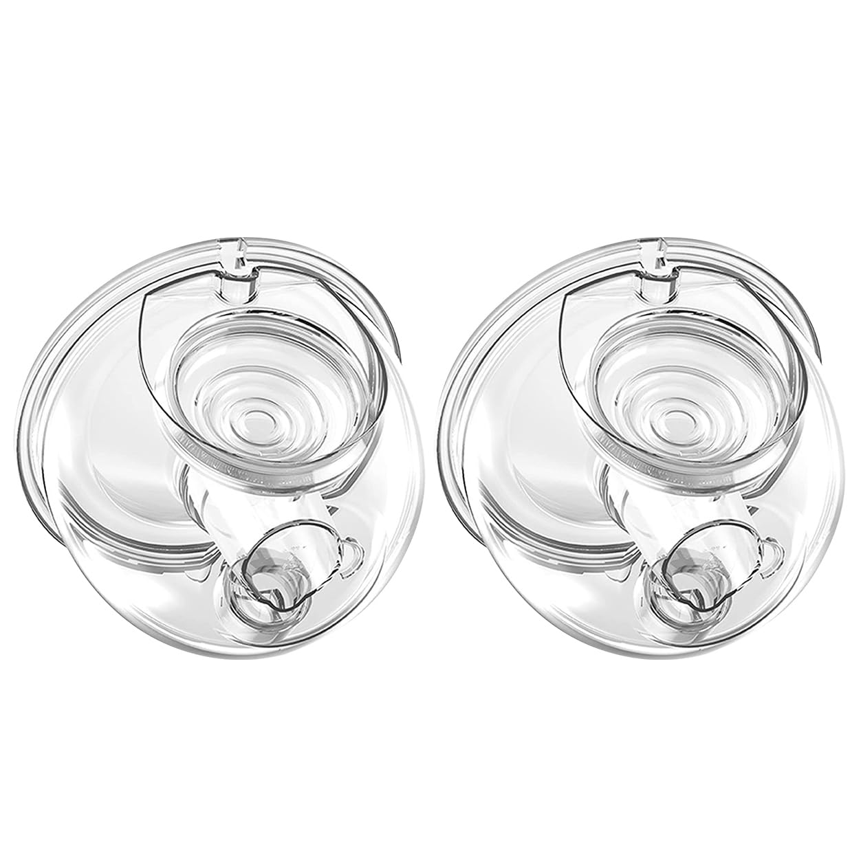 Pdfans Wearable Breast Pump Parts Milk Collector Cup Flange 24Mm Compatible With Momcozy/Tsrete S9/S10/S12 Breast Pump Replaceme