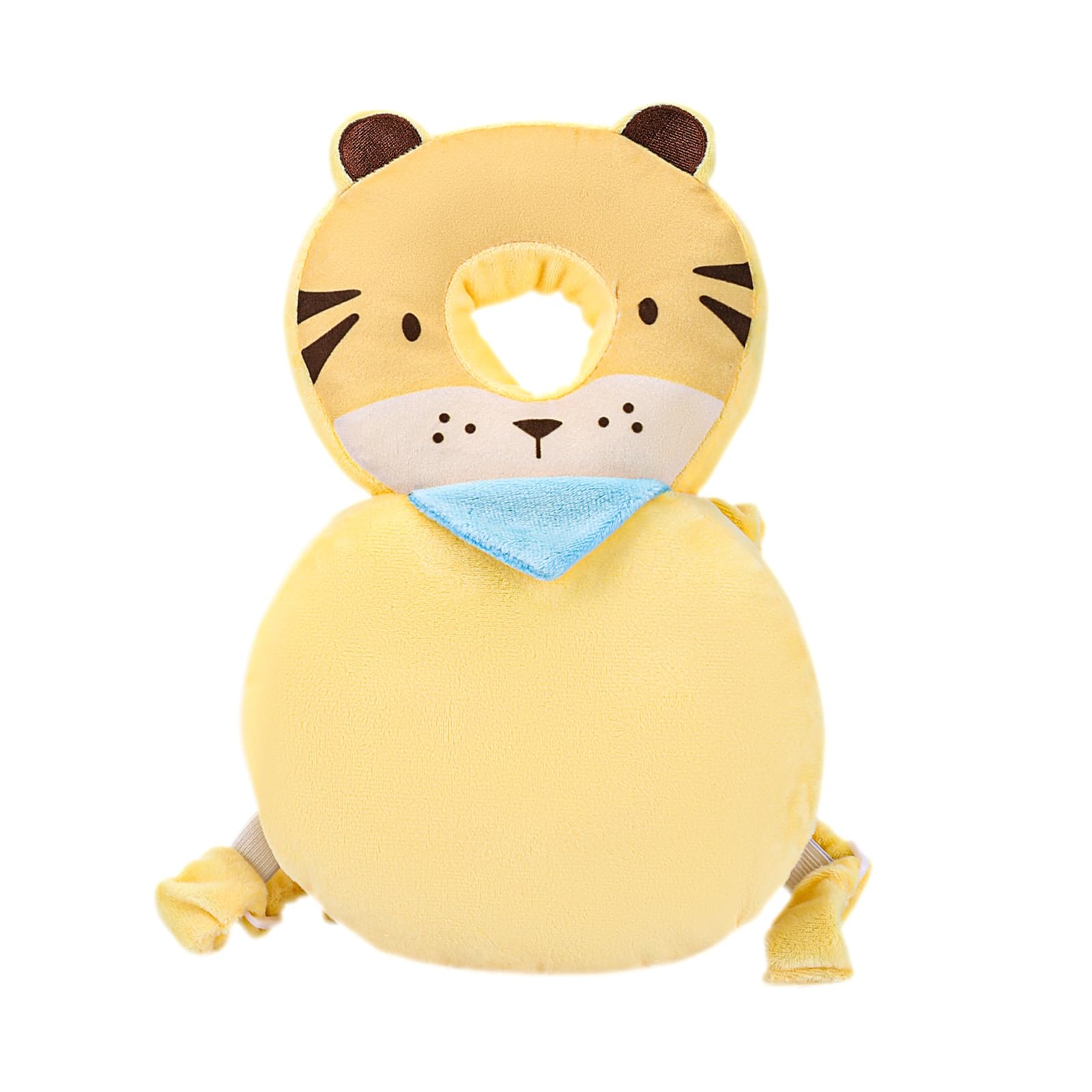 Baby Head Protection Backpack - Soft & Comfortable, Cute Cartoon Design, Cute-Tiger