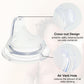 6 Pack Replacement Silicone Spout Compatible With Nuk Active And Learner Cups, Clear Silicone Dishwasher Safe No Spill Bpa Free